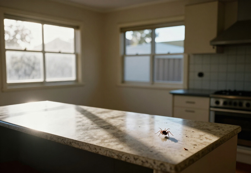 Ant trail in a Banksmeadow home before treatment